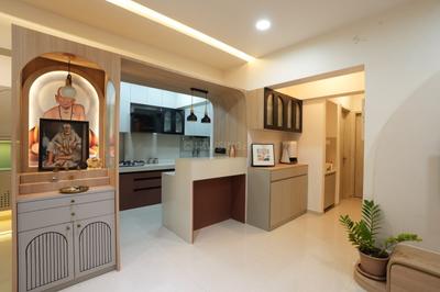 Kitchen Image of 1010 Sq.ft 2 BHK Apartment / Flat for rent in Wakad Pune for Rs. 40000
