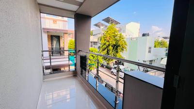 Balcony Image of 1650 Sq.ft 3 BHK Independent House for rent in Sargasan Gandhinagar for Rs. 30000