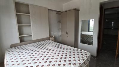 Bedroom Image of 1300 Sq.ft 3 BHK Apartment / Flat for rent in LHP Tanishk Enclave, Chandkheda Ahmedabad for Rs. 45000