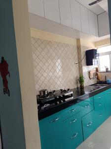 Kitchen Image of 950 Sq.ft 2 BHK Apartment / Flat for sale in H B Verdant Park, Kiwale Pune for Rs. 8500000
