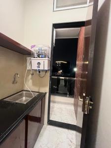 Kitchen Image of 700 Sq.ft 1 BHK Independent House for rent in Shubhank Diamond Square, Vijay Nagar Indore for Rs. 16500
