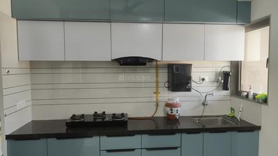 Kitchen Image of 2000 Sq.ft 3 BHK Apartment / Flat for rent in Tulsi Shyam Saanvi, Chandkheda Ahmedabad for Rs. 42000