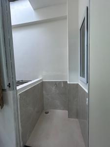 Kitchen Image of 1000 Sq.ft 1 BHK Builder Floor for rent in Mahalakshmi Nagar Indore for Rs. 20000