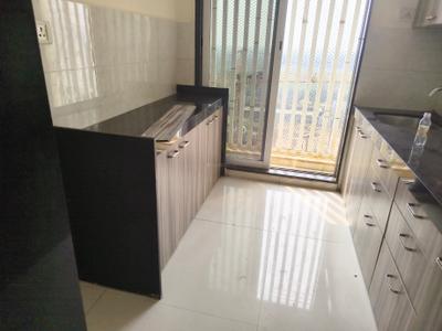 Kitchen Image of 700 Sq.ft 1 BHK Apartment / Flat for sale in Bhairaav Goldcrest Residency, Ghansoli Navi Mumbai for Rs. 12000000