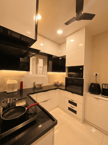 Kitchen Image of 1850 Sq.ft 3 BHK Apartment / Flat for sale in Lansum El Dorado, Narsingi Hyderabad for Rs. 25000000