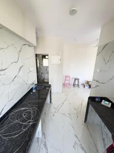 Kitchen Image of 800 Sq.ft 2 BHK Apartment / Flat for rent in Rishabraj Saffron Peace, Borivali West Mumbai for Rs. 55000