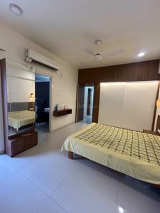 Bedroom Image of 1880 Sq.ft 3 BHK Apartment / Flat for rent in Alembic Shangri La, Subhanpura Vadodara for Rs. 42000