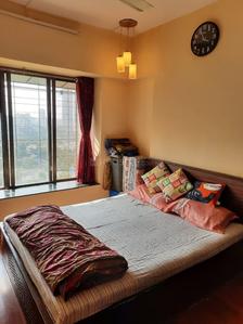Bedroom Image of 1205 Sq.ft 3 BHK Duplex for sale in Ekta Meadows, Borivali East Mumbai for Rs. 33500000