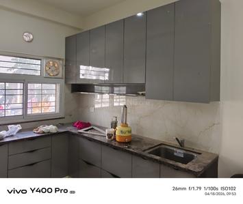 Kitchen Image of 1000 Sq.ft 3 BHK Villa for rent in Kedia The Kothi, Sirsi Jaipur for Rs. 20000