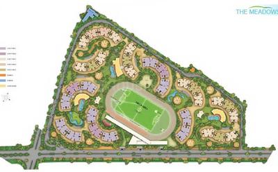 Image of 2280 Sq.ft 3 BHK Apartment / Flat for rent in Adani The Meadows, Shantigram, Ahmedabad for Rs. 72000