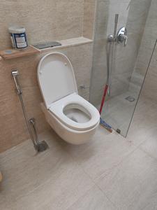 Common Bathroom Image of 985 Sq.ft 3 BHK Apartment / Flat for sale in Adani Ten BKC, Bandra East Mumbai for Rs. 59500000