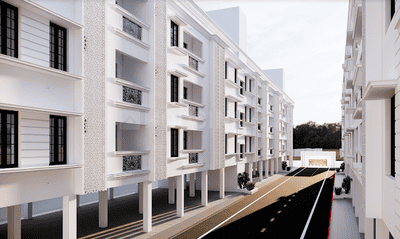 Image of 1750 Sq.ft 3 BHK Apartment / Flat for sale in MP The White House, Manapakkam, Chennai for Rs. 17500000