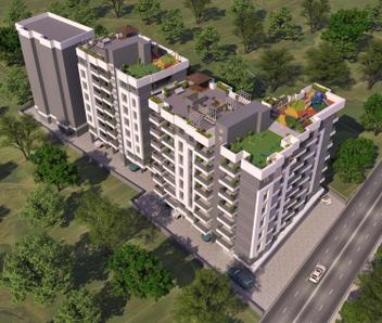 Image of 960 Sq.ft 2 BHK Apartment / Flat for sale in Aayush Wisteria, Lohegaon, Pune for Rs. 5500000