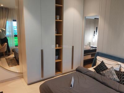 Bedroom Image of 722 Sq.ft 2 BHK Apartment / Flat for sale in Kalptaru Srishti Namah, Mira Road East Mira Bhayandar for Rs. 14500000