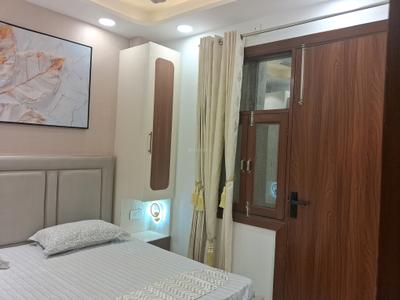 Bedroom Image of 600 Sq.ft 2 BHK Builder Floor for rent in Dwarka Mor New Delhi for Rs. 25000