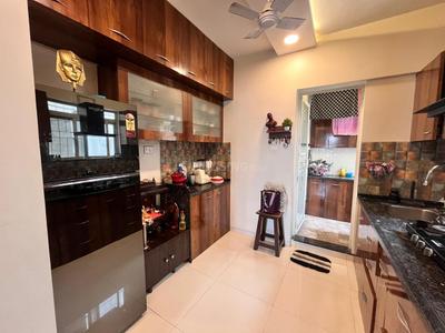 Kitchen Image of 1000 Sq.ft 2 BHK Apartment / Flat for rent in Kothrud Pune for Rs. 35000