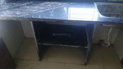 Kitchen Image of 600 Sq.ft 1 BHK Apartment / Flat for rent in New Town Kolkata for Rs. 6500