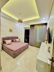 Bedroom Image of 1550 Sq.ft 3.5 BHK Builder Floor for sale in KCB Orchid Premiire, Ramgarh Bhudda Zirakpur for Rs. 11500000
