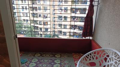 Balcony Image of 1040 Sq.ft 2 BHK Apartment / Flat for sale in Mangeshi City III, Kalyan West Kalyan for Rs. 7500000