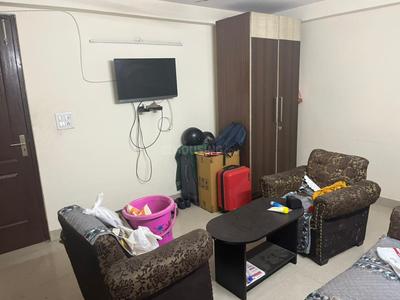 Hall Image of 560 Sq.ft 1 BHK Builder Floor for rent in Swaraj Homes RWA A Block Malviya Nagar, Malviya Nagar New Delhi for Rs. 23000
