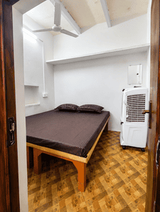 Bedroom Image of 1360 Sq.ft 1 RK Independent House for rent in Sunderpur Varanasi for Rs. 12000