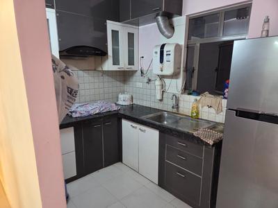 Kitchen Image of 1125 Sq.ft 2.5 BHK Apartment / Flat for sale in Siddha Happyville Tower 2, Rajarhat Kolkata for Rs. 8500000