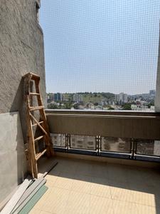 Balcony Image of 1057 Sq.ft 3.5 BHK Apartment / Flat for rent in Goel Ganga Legend A2 And B4, Bavdhan Pune for Rs. 60000