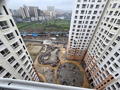 Balcony Image of 982 Sq.ft 2.5 BHK Apartment / Flat for rent in Hubtown Rising City, Ghatkopar East Mumbai for Rs. 64000