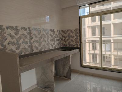 Kitchen Image of 706 Sq.ft 1 BHK Apartment / Flat for sale in Pushpak Nagar Navi Mumbai for Rs. 4350000