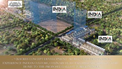 Image of 200 Sq.ft Residential Plot / Land for sale in Raheja India Rashtra, Sector 88A, Gurgaon for Rs. 50000000