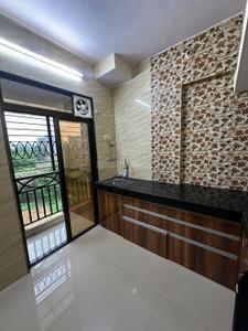 Kitchen Image of 680 Sq.ft 1 BHK Apartment / Flat for sale in Mahaveer Heavens Phase II, Kalyan West Kalyan for Rs. 4199000
