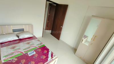 Bedroom Image of 744 Sq.ft 2 BHK Apartment / Flat for rent in Legacy Imperial, Kiwale Pune for Rs. 22000