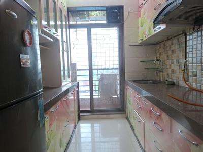 Kitchen Image of 1045 Sq.ft 2 BHK Apartment / Flat for rent in Juhi Niharika Residency, Kharghar Navi Mumbai for Rs. 40000