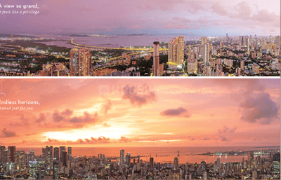 Image of 965 Sq.ft 3 BHK Apartment / Flat for sale in The Baya Sunrise, Dadar East, Mumbai for Rs. 46800000