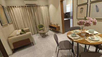 Living Room Image of 620 Sq.ft 2 BHK Apartment / Flat for sale in Raunak Maximum City, Kasarvadavali Thane for Rs. 8000000