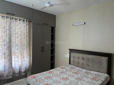 Bedroom Image of 1000 Sq.ft 2 BHK Apartment / Flat for rent in Godrej Infinity, Mundhwa Pune for Rs. 35000