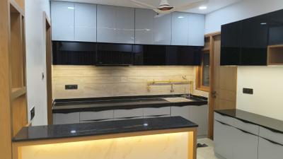 Kitchen Image of 2250 Sq.ft 3 BHK Apartment / Flat for rent in Radhe Infinity, Kudasan Gandhinagar for Rs. 50000