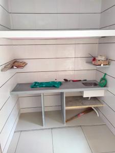 Kitchen Image of 400 Sq.ft 1 BHK Independent House for sale in Radhika Park Rajkot for Rs. 1500000