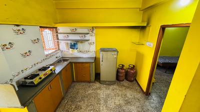 Kitchen Image of 500 Sq.ft 1 BHK Apartment / Flat for rent in Gorwa Vadodara for Rs. 10000