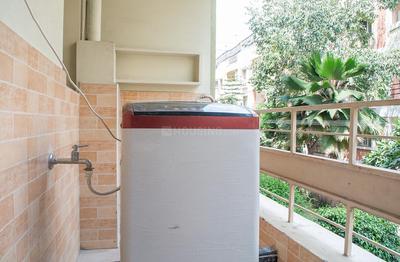 Balcony Image of Indira Meadows Flat no 101 in Madhapur, Hyderabad