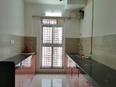 Kitchen Image of 550 Sq.ft 2 BHK Apartment / Flat for sale in Lodha Crown Kolshet, Kolshet Thane for Rs. 9900000