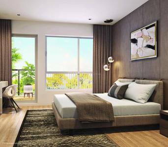 Bedroom Image of 1692 Sq.ft 3 BHK Apartment / Flat for sale in Shapoorji Pallonji JoyVille, Sector 102 Gurgaon for Rs. 12700000