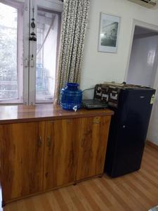 Kitchen Image of 600 Sq.ft 1 RK Independent House for rent in Chittaranjan Park New Delhi for Rs. 25000