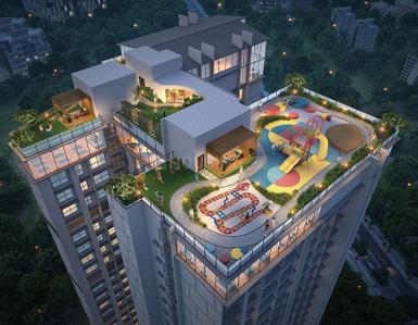 Image of 500 Sq.ft 1 BHK Apartment / Flat for sale in Shreejee Skymont Siddhi, Dahisar East, Mumbai for Rs. 9900000