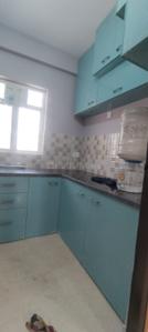Kitchen Image of 1000 Sq.ft 3 BHK Apartment / Flat for rent in Bagaria Pravesh, Ariadaha Kolkata for Rs. 27000
