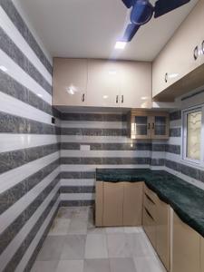 Kitchen Image of 1000 Sq.ft 1 BHK Apartment / Flat for rent in Subhanpura Vadodara for Rs. 13999