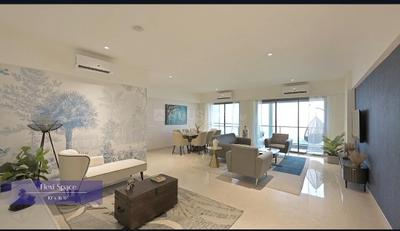Hall Image of 1700 Sq.ft 3.5 BHK Apartment / Flat for sale in K Raheja Antares Tower A, Kanjurmarg West Mumbai for Rs. 52100000