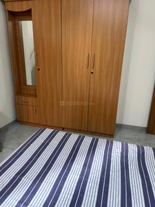 Bedroom Image of 1500 Sq.ft 3 BHK Apartment / Flat for rent in Aarna 39, Bhayli Vadodara for Rs. 55000