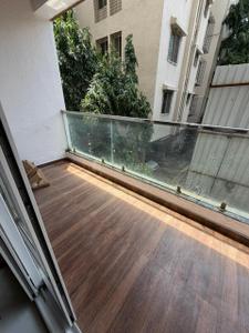 Balcony Image of 1000 Sq.ft 2 BHK Apartment / Flat for rent in Kotibhaskar Indukiran CHSL, Kothrud Pune for Rs. 48000