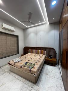 Bedroom Image of 3816 Sq.ft 4 BHK Independent House for rent in City Light Surat for Rs. 130000